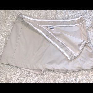 Adidas Size 6 Khakis Skirt with shorts underneath